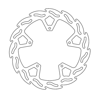 Moto-Master Flame bremseskive – MCS 593715