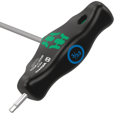 Wera T-grebs unbrakonøgle 3/32" serie 454