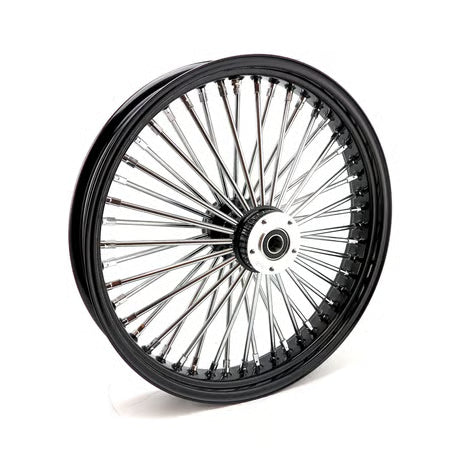 MCS radial 48 fat spoke front wheel 3.50 x 21 DF black Item No: 597916