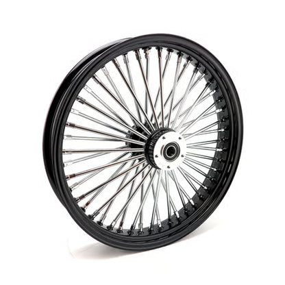 MCS Radial 48 Fat Spoke Forhjul (3.50 x 21 DF, Sort)