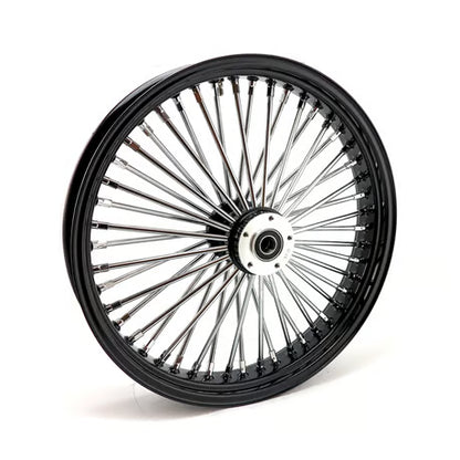 MCS Radial 48 Fat Spoke Forhjul (3.50 x 21 SF, Sort)