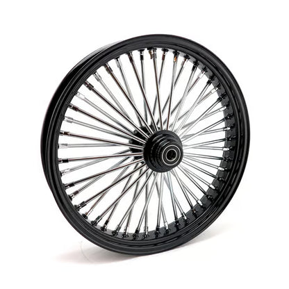 MCS Radial 48 Fat Spoke Forhjul (3.50 x 21 SF, Sort)