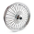 MCS radial 48 fat spoke front wheel 3.50 x 23 SF chrome Item No: 597918