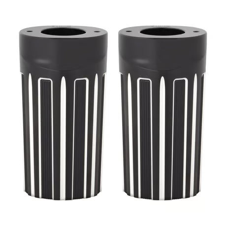 Arlen Ness, 10-Gauge fork boots for fat wheels. Black CC Item No: 598088