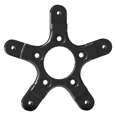 Arlen Ness adapter til touring-bremseskive, sort