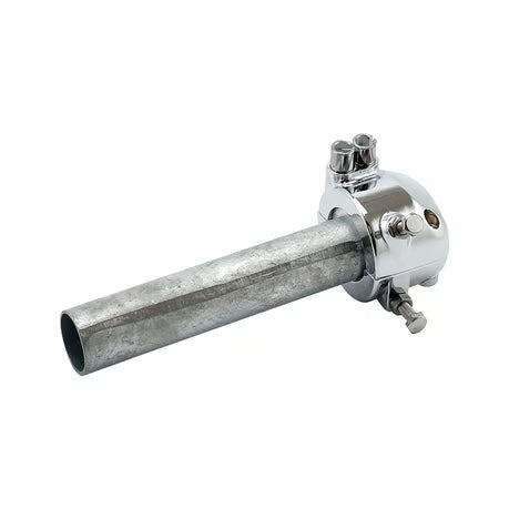 Universal metal throttle grip 7/8"/22mm handlebars, chrome Item No: 598971
