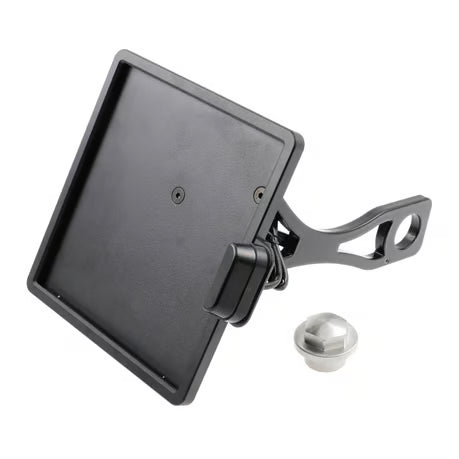 Cult-Werk, side mount license plate bracket, black. Germany Item No: 599110