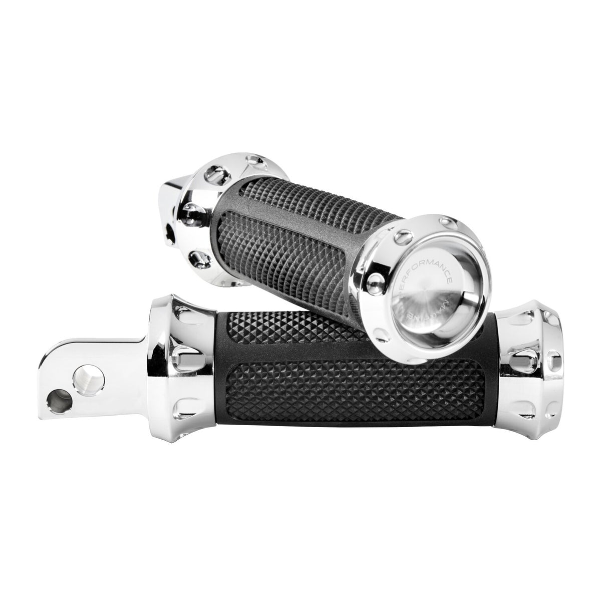 Performance Machine Overdrive passagerfodhvilere – krom