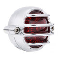 Motone, Lecter LED taillight. Polished, no bracket. ECE Item No: 599246