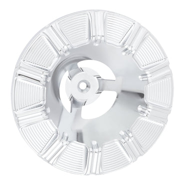 Arlen Ness 10-Gauge Velocity luftfilterdæksel, krom