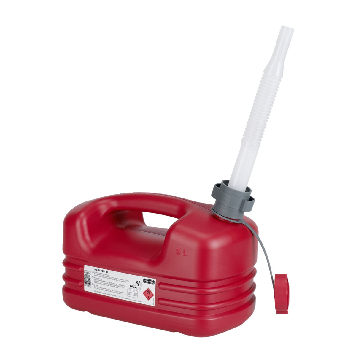 Pressol brændstofdunk i HDPE, 5 liter