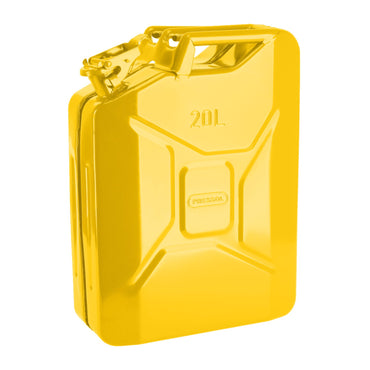 Pressol metal jerrycan, 20 liter, gul