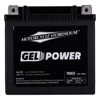 MCS Nano Series Lukket GEL Batteri – 12V 14Ah 260CCA