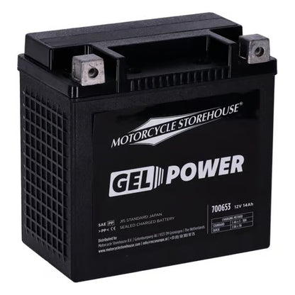 MCS Nano Series Lukket GEL Batteri – 12V 14Ah 260CCA