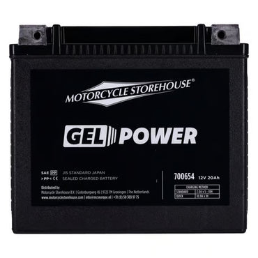 MCS Nano Series Lukket GEL Batteri – 12V 20Ah 360CCA