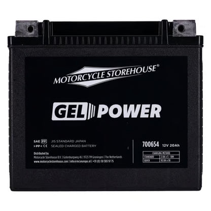MCS Nano Series Lukket GEL Batteri – 12V 20Ah 360CCA