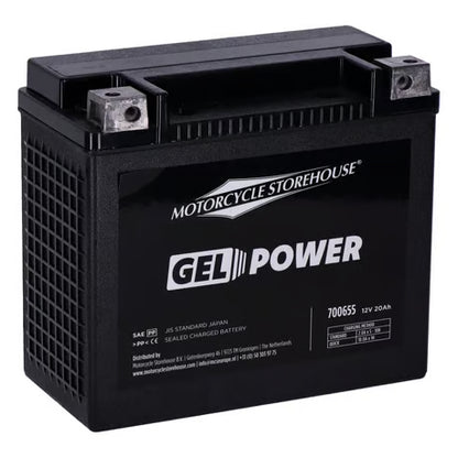 MCS Nano Series Lukket GEL Batteri – 12V 20Ah 360CCA