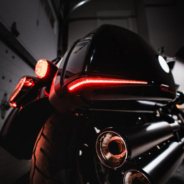 Custom Dynamics LED-lys til sadeltasker – røde