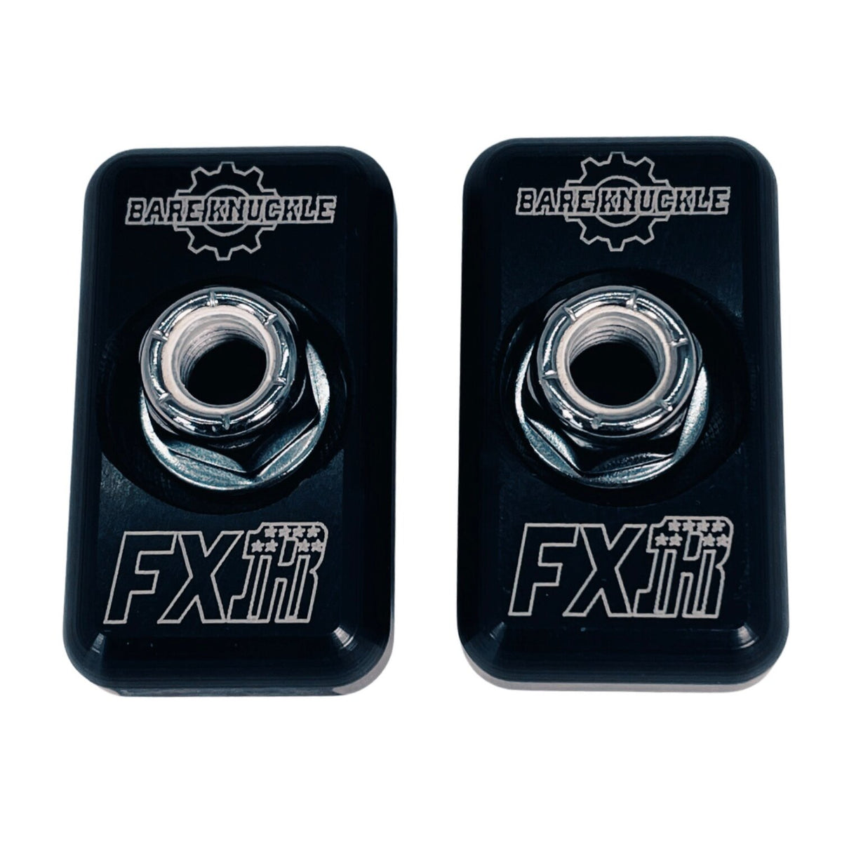 Bare Knuckle Performance akseljusteringspladesæt med FXR-logo