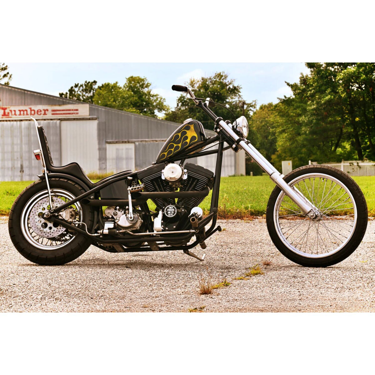 Bare Knuckle Performance Narrow Glide triple tree kit, 39 mm
