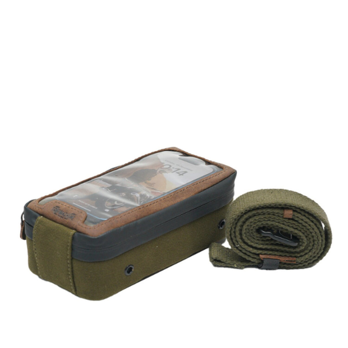 Tripmachine Navigator Case, grøn/brun
