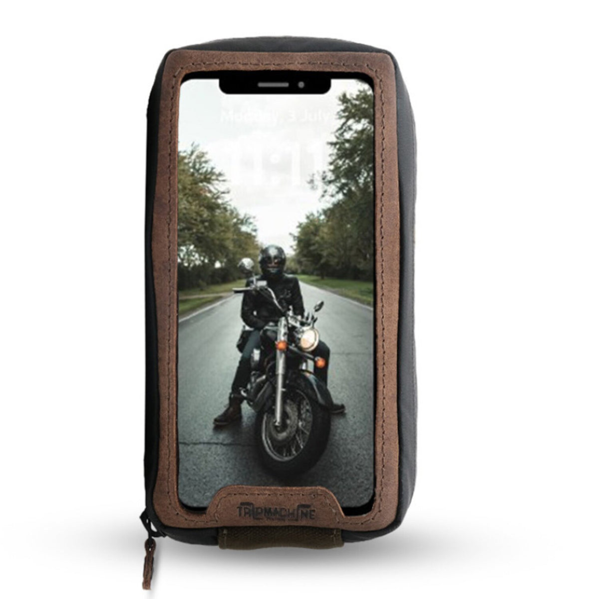 Tripmachine Navigator Case, grøn/brun