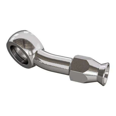 Goodridge, banjo 3/8"/M10. 20 degrees. Stainless Steel Item No: 701349