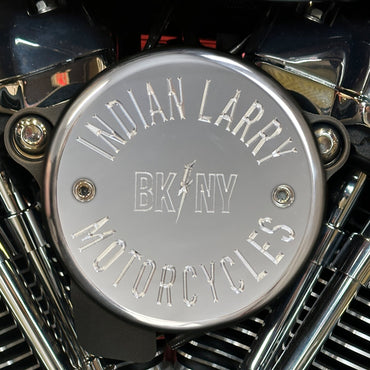 Indian Larry BK/NY luftfilterdæksel – poleret