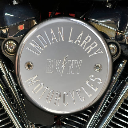 Indian Larry BK/NY luftfilterdæksel – poleret