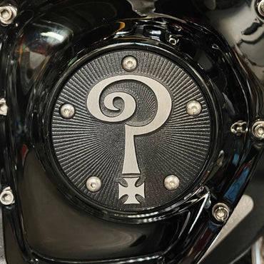 Indian Larry Question Mark point cover, mat sort/aluminium