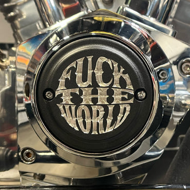 Indian Larry FTW 5-huls tændingsdæksel, mat sort
