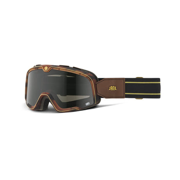 100% Barstow Jane Motorcycles-briller med True Gold-spejllinse