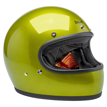 Biltwell Gringo motorcykelhjelm – Metallic Lime