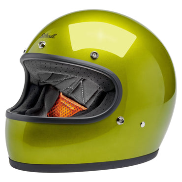 Biltwell Gringo motorcykelhjelm – Metallic Lime