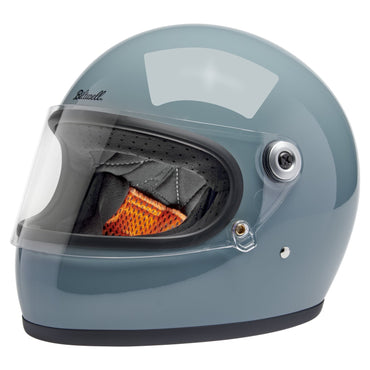Biltwell Gringo S-hjelm – Agave Blue Gloss