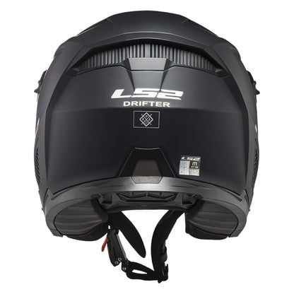 LS2 Drifter Solid hjelm, mat sort