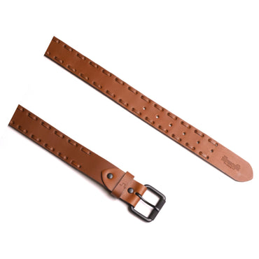 Trip Machine Bronco læderbælte – Vintage Tan