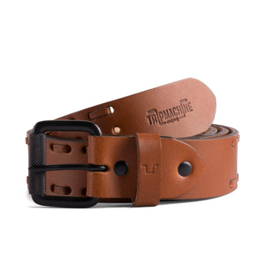 Trip Machine Bronco læderbælte – Vintage Tan