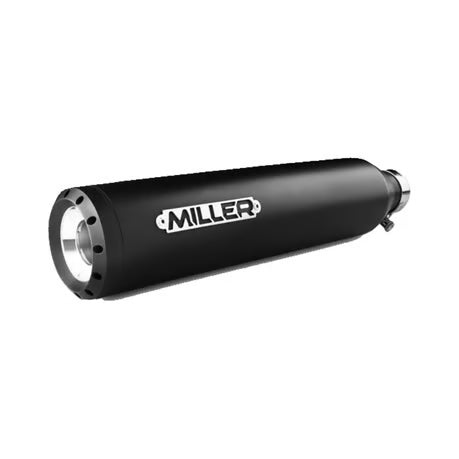 Miller, Yukon Slip-On Muffler. Euro 5+. Black Item No: 704572