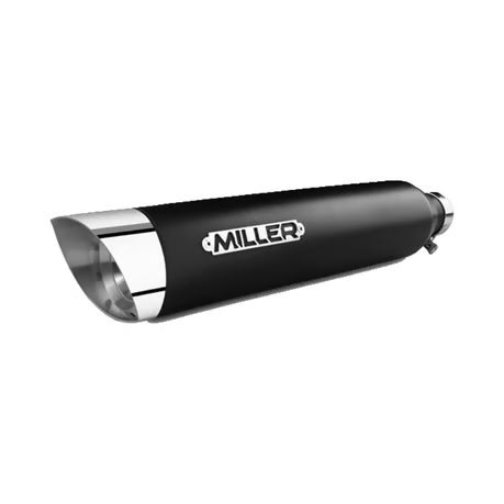 Miller, Yukon Slip-On Muffler. Euro 5+. Polished Item No: 704585