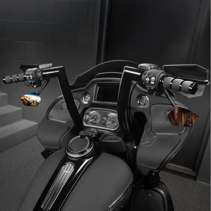 Killer Custom 2" 'Killer Bull' Fat Bar – Harley Davidson Road glide Glanssort (16" Rise)