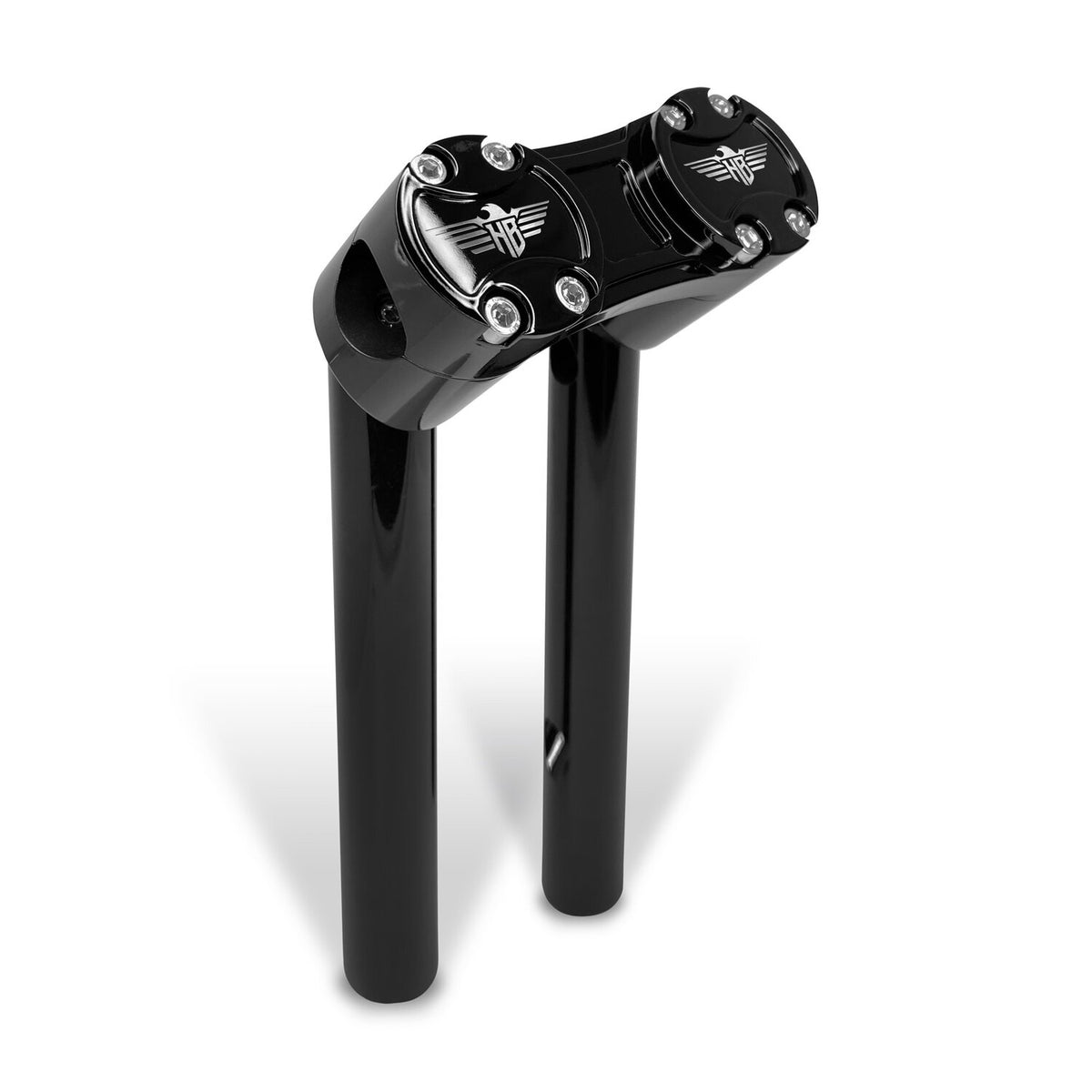 HeinzBikes Clubstyle pullback-risere 10" sort/sort