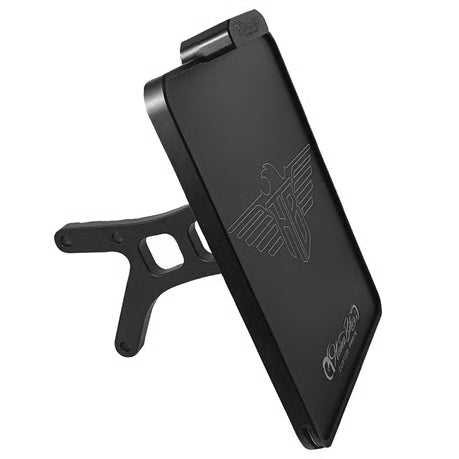 HeinzBikes, side mount license plate bracket. Black item No: 706113
