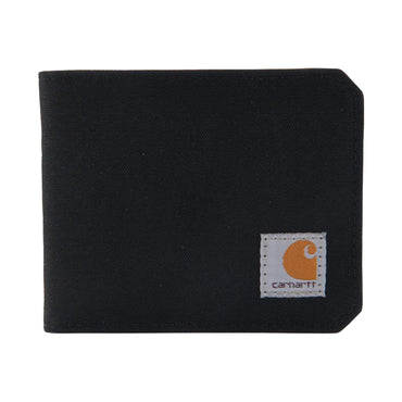 Carhartt Nylon Duck bifold-pung – sort/koksgrå