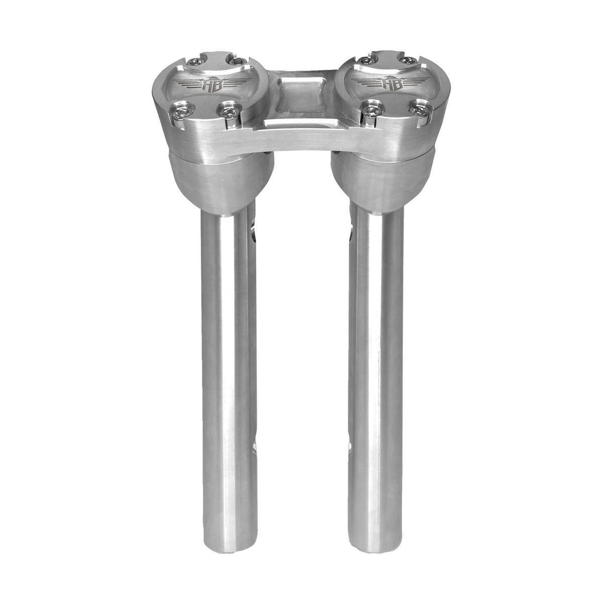 HeinzBikes Clubstyle pullback-risers 6″ – sølv