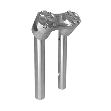 HeinzBikes Clubstyle pullback-risers 6″ – sølv