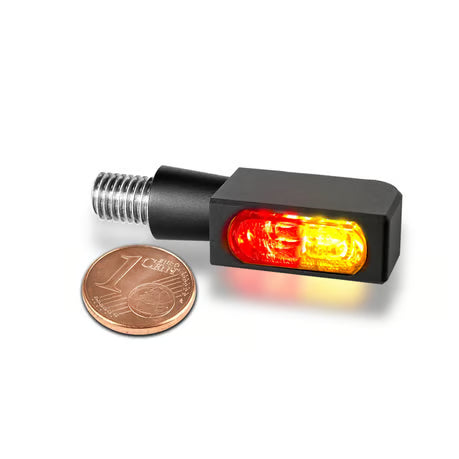 HeinzBikes, Blokk Line Micro 3-1 taillight. Black Item No: 706741
