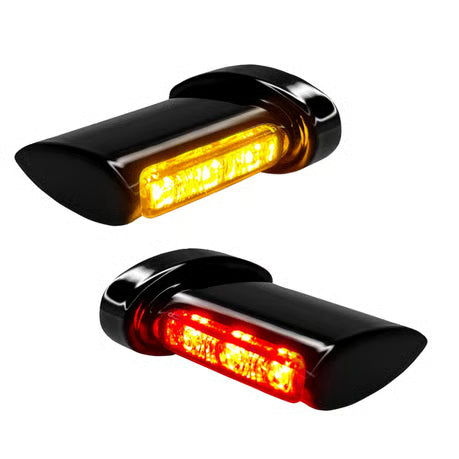 HeinzBikes, Aero Winglets 3-1 taillight/turn signals Item No: 706792