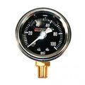 Feuling, liquid filled 100PSI oil pressure gauge. Black Item No: 707275