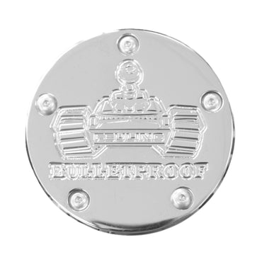 Feuling timerdæksel med tanklogo, krom